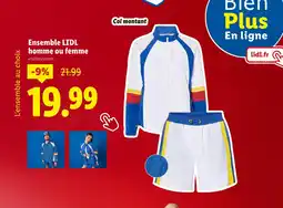Lidl LIDL Ensemble homme ou femme offre