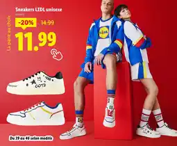 Lidl LIDL Sneakers unisexe offre