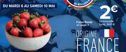 Cora x Carrefour Fraise Ronde en page 7 offre