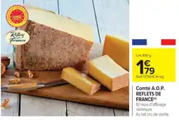 Cora x Carrefour REFLETS DE FRANCE Comté A.O.P. offre
