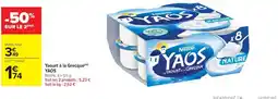 Cora x Carrefour YAOS Yaourt à la Grecque offre