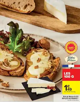 Cora x Carrefour Brie de meaux a.o.p. reflets de france offre
