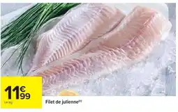 Cora x Carrefour Filet de julienne offre