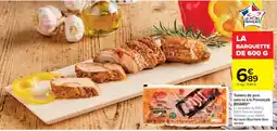 Cora x Carrefour BIGARD Travers de porc sans os à la Provençale offre