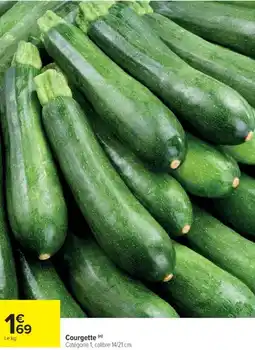 Cora x Carrefour Courgette offre