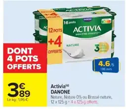 Cora x Carrefour DANONE Activia offre