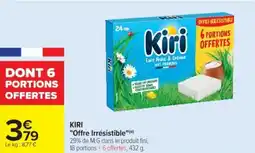 Cora x Carrefour KIRI "Offre Irrésistible" offre