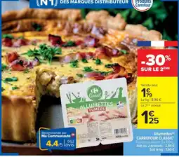 Cora x Carrefour Allumettes carrefour classic offre