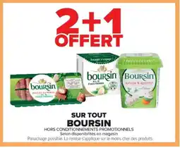 Cora x Carrefour BOURSIN Sur tout offre