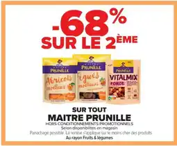 Cora x Carrefour MAITRE PRUNILLE Sur tout offre