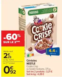 Cora x Carrefour NESTLÉ Céréales offre