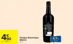Cora x Carrefour Vinaigre balsamique maille offre