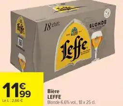 Cora x Carrefour Bière leffe offre