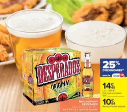 Cora x Carrefour Bière aromatisée desperados offre