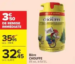 Cora x Carrefour Bière chouffe offre
