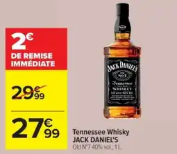 Cora x Carrefour Tennessee whisky jack daniel's offre