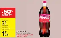 Cora x Carrefour Coca cola offre