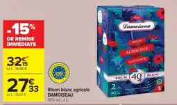 Cora x Carrefour Rhum blanc agricole damoiseau offre