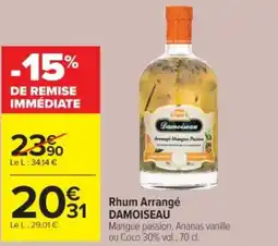 Cora x Carrefour Rhum arrangé damoiseau offre