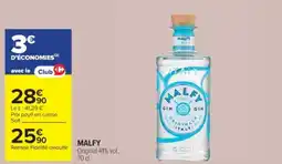 Cora x Carrefour Malfy offre