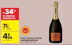 Cora x Carrefour D.o.c. prosecco treviso cantine maschio offre