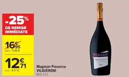 Cora x Carrefour Magnum prosecco vilaveroni offre