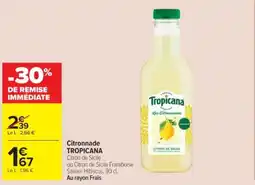 Cora x Carrefour Citronnade tropicana offre