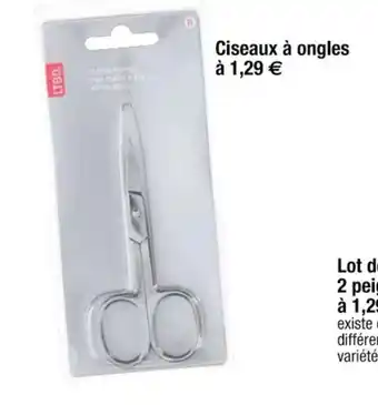 Cora x Carrefour Ciseaux à ongles offre