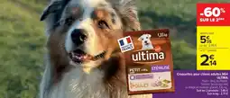 Cora x Carrefour Croquettes pour chiens adultes mini ultima offre