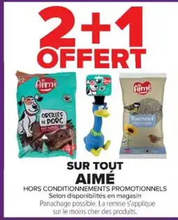Cora x Carrefour Sur tout aimé offre