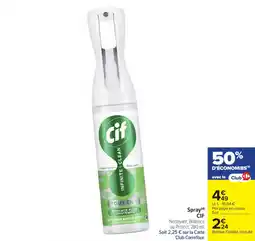 Cora x Carrefour Spray cif offre