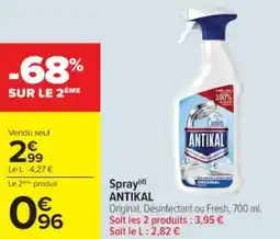 Cora x Carrefour Spray antikal offre