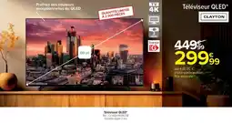 Cora x Carrefour Téléviseur QLED offre