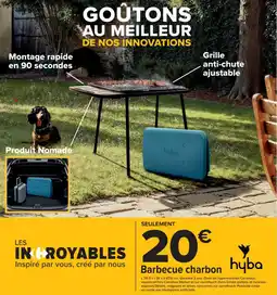 Cora x Carrefour Barbecue charbon offre