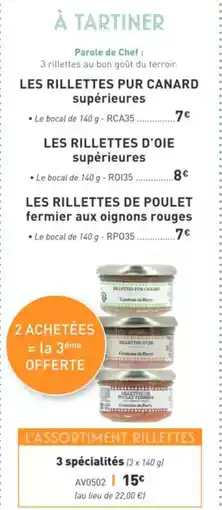 Comtesse du Barry À tartiner offre