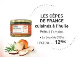 Comtesse du Barry Les cèpes de france cuisinés à l'huile offre