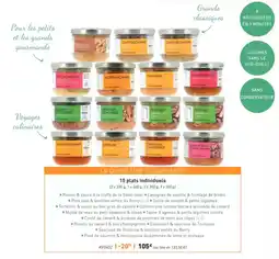 Comtesse du Barry 15 plats individuels offre