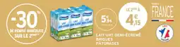 Intermarché Drive Lait uht demi-écrémé briques pâturages offre