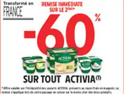 Intermarché Drive Sur tout activia offre