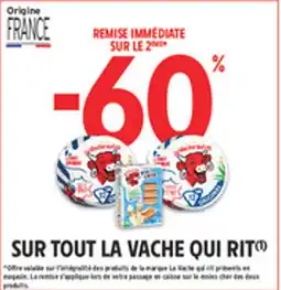 Intermarché Drive Sur toutnla vache qui rit offre