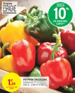 Intermarché Drive Poivron tricolore offre