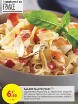 Intermarché Drive Salade marco polo offre