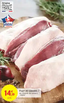 Intermarché Drive Filet de canard offre