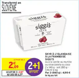 Intermarché Drive Skyr a lislandaise ala framboise sicois offre