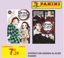 Intermarché Drive Opération demon slayer panini offre