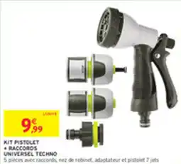 Intermarché Drive Kit pistolet raccords universel techno offre