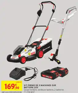 Intermarché Drive Kit promo de 2 machines sur batterie 20v offre