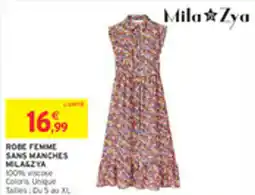 Intermarché Drive Robe femme sans manches milaszya offre
