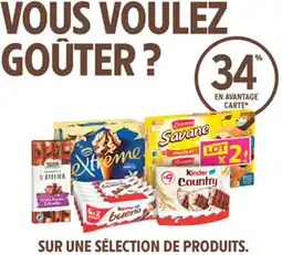 Intermarché Drive Sur une sélection de produits offre