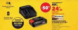 Hyper U Starter kit power x-change 18v 2,5 ah offre